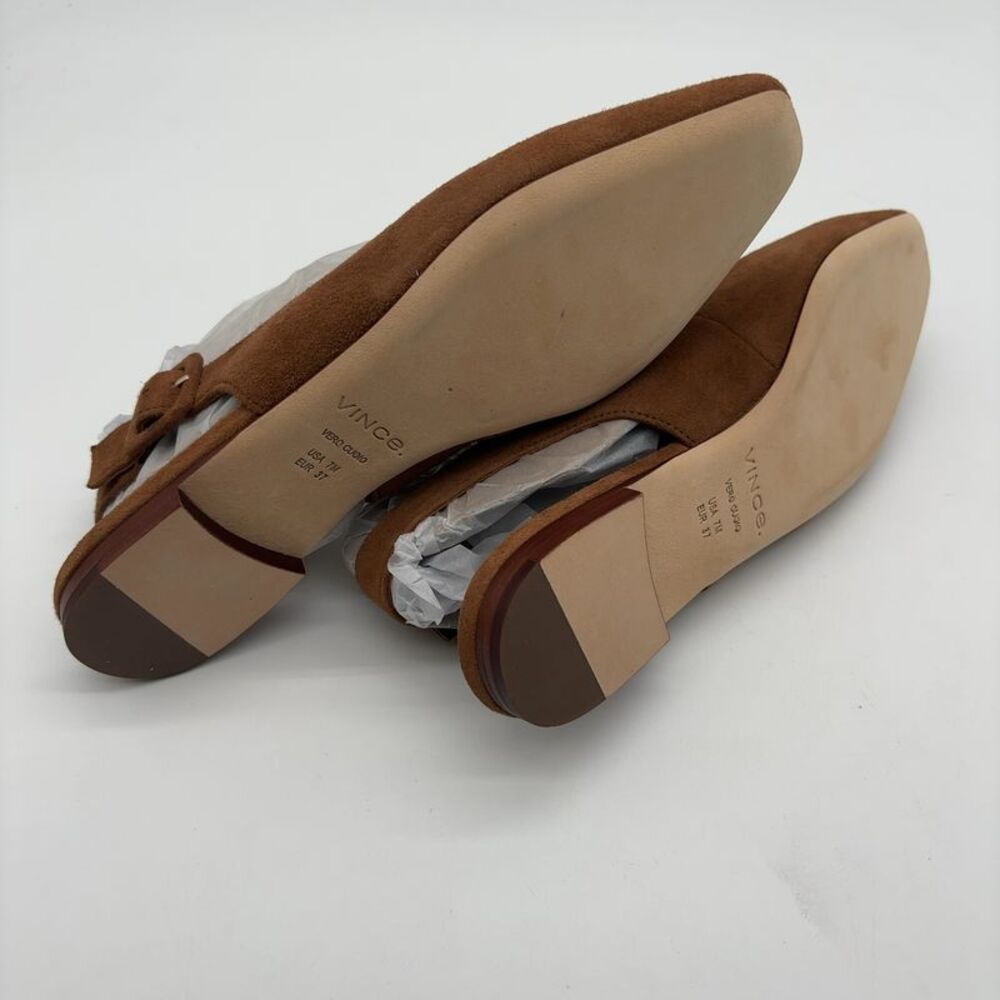 Vince Sling Suede Flat in Multicolor - Picture 4 of 5